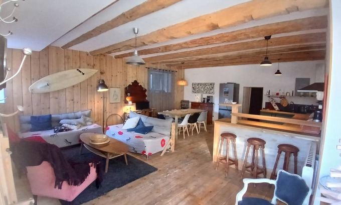 Campan House | House on the road to the legendary Pyrenean passes, ideal for sports vacations