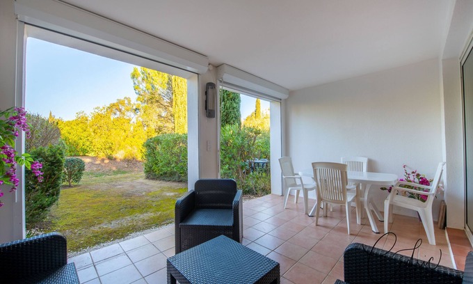 Les Restanques House | House P & V - Swimming pool - 6 pers - Grimaud -Garden