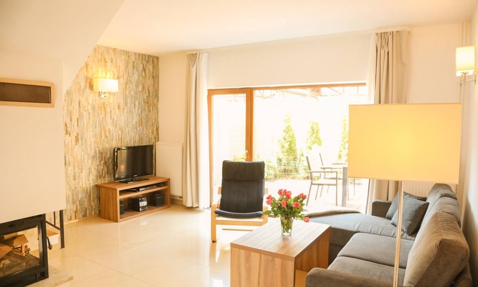 Dzwirzyno House | House Premium -Pelikan Resort Beach 30 m 2 bedrooms -