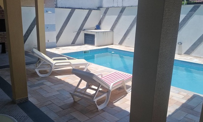 Cidade Nova Peruibe House | House w /Pool, Peruíbe - Carnaval - 50 m from the beach