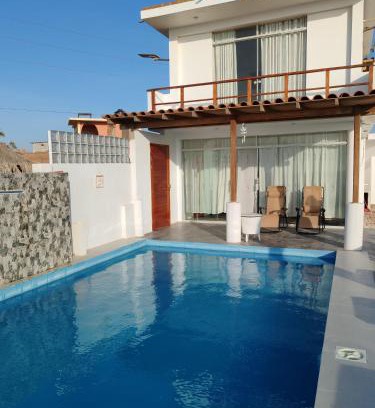 Vichayito House | HOUSE WHITE VICHAYITO BEACH