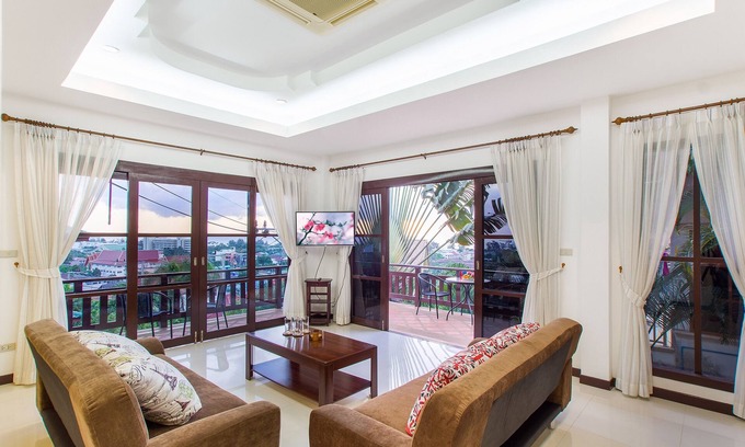 Karon House | House with 3 bedrooms and amazing sunset view of the sea near the Karon Beach