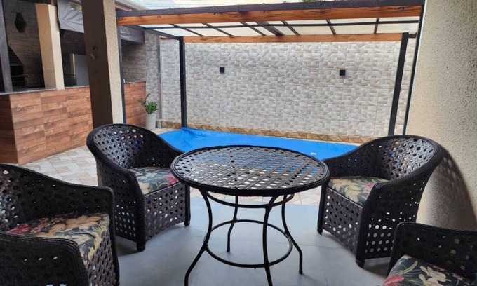 Pereque-Acu House | House with Heated Pool - Perequê-Açu - UBATUBA - SP