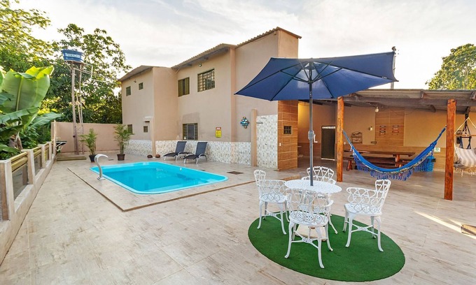 Pirenopolis House | House with heated pool and view (Pirenopolis-GO)