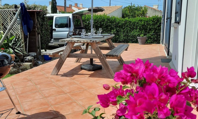 L'Epine House | House with large terrace 5 minutes from the beach