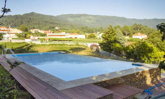 Afife House | House with pool with sea and Mountain View