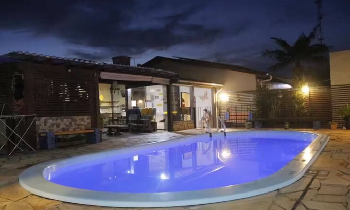 Passo de Torres House | House with pool/Passo de Torres SC