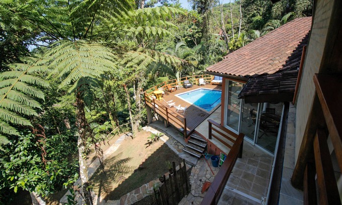 Felix House | House with pool on Félix beach Ubatuba