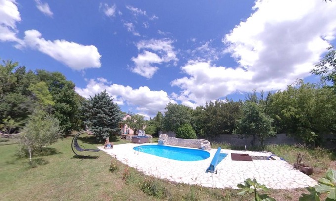 Hrboki House | House with pool secluded in lush greenery ideal for couples/families with pets