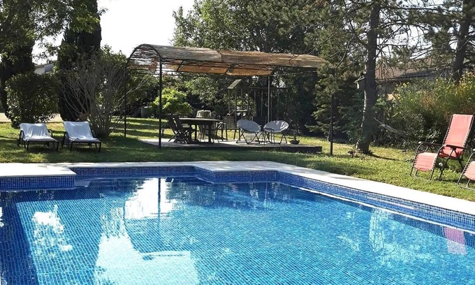 Tulette House | House with pool view