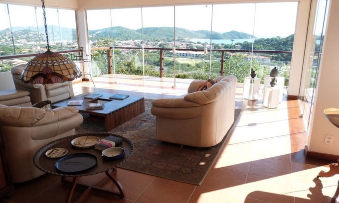 Brava House | House with spectacular view of 270 graus in Alto da Brava