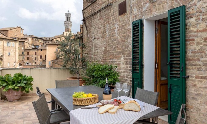 Siena Historical Center House | HOUSE WOW panoramic terrace *.*