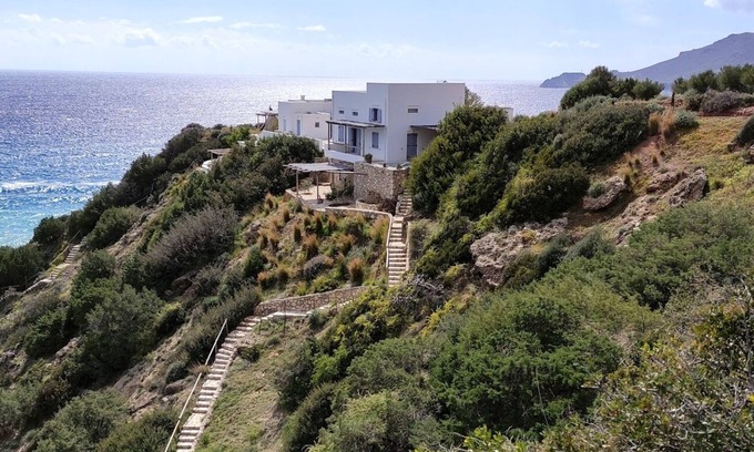 Minoa Pediada House | House Zinovia, two bedroom Cycladic villa with pool