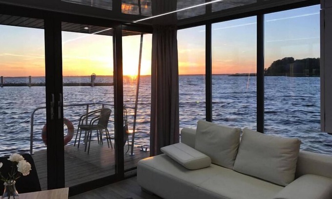 Kamien Pomorski Boat Rental | Houseboat in Kamien Pomorski with a terrace