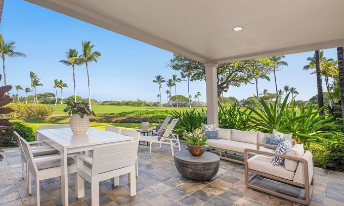 Kaupulehu Villa | Hualalai Fairway Villa 116C - NEWLY Renovated, 2 golf carts, BEST LOCATION.