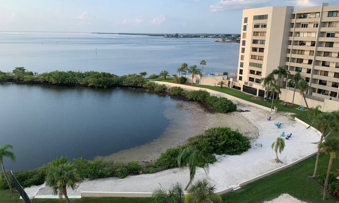 Sea Ranch On The Gulf Condo | Hudson Beach Gulf of Mexico Waterfront Condo Tennis Pool Boating Amazing Views!