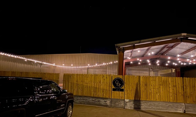 Patterson Cabin | HUGE 11 BD 6 BA CABIN! BAR AND GOLF SIMULATOR INSIDE, OUTDOOR KITCHEN/PROJECTOR