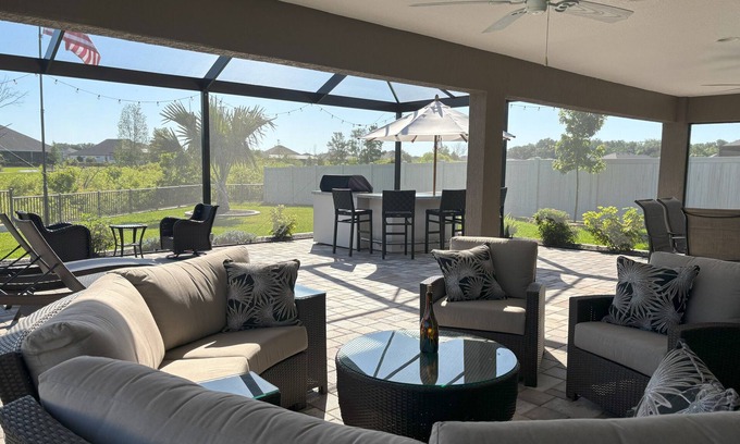 Wildwood House | Huge & luxurious, 3br, lg screened lanai, fenced yard, pet friendly