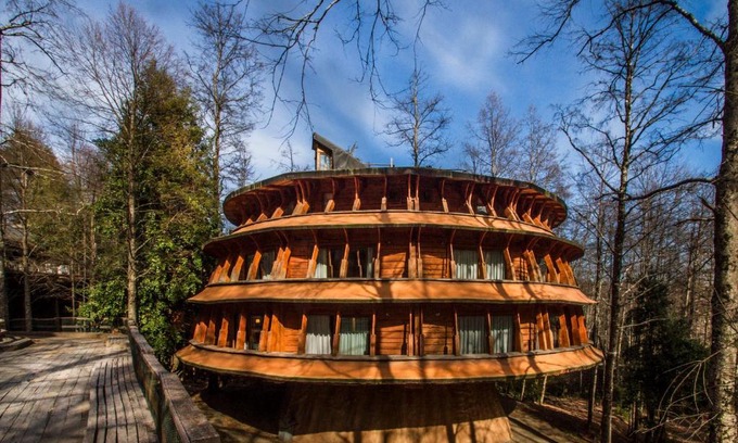 Neltume Cabin | Huilo Huilo Reino Fungi