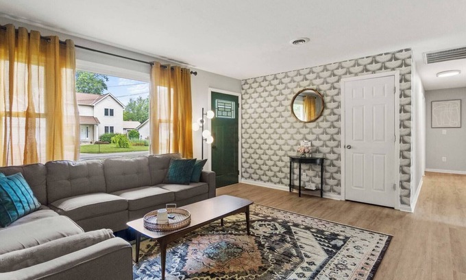 Huntertown House | Huntertown! 4 Beds & Pet Friendly Fenced Yard +W/D