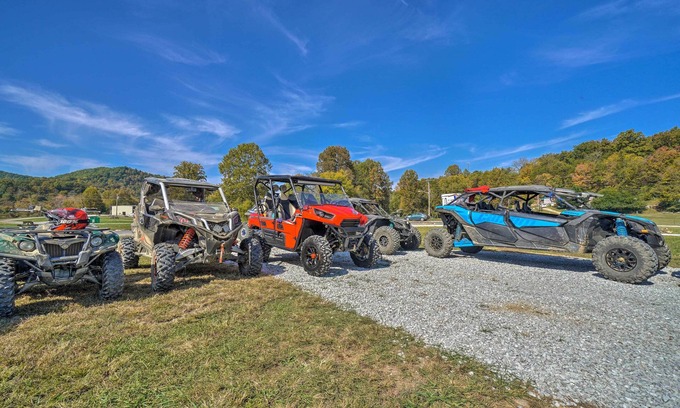 Winona Apartment | Huntsville Retreat w/Views, ATV Authorized Route