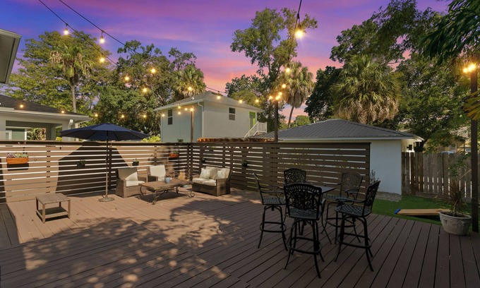 Tampa Heights House | Hurricane Safe Haven Bungalow Near Armature Works