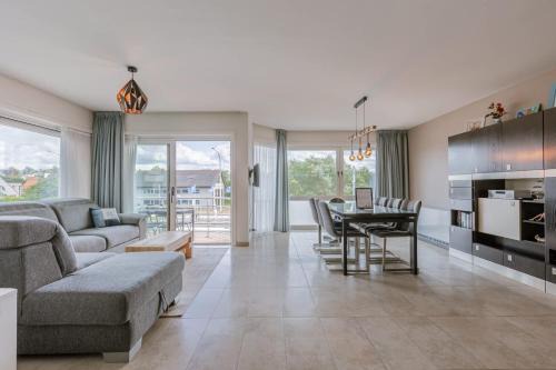 Koksijde Apartment | Huswell - Family Apartment with Balcony near Coast