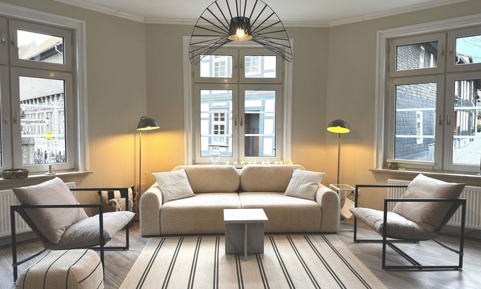 Goslar Apartment | HyggeLiving | 81 m² | "Smilla" | 55' TV | New*