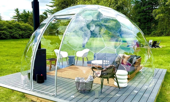 Intervale House | Hypedome|Pool|Hot Tub|Fire Pit|Bar|Play Room|Dogs