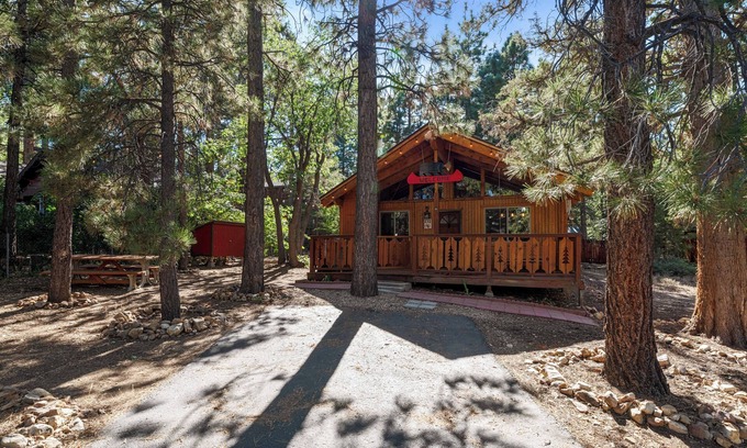 Sugarloaf Cabin | Hythe Cabin - Adorable Cabin, Fireplace, Deck, Barbecue