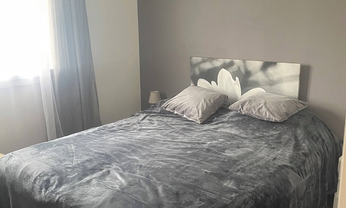 Saint-Sebastien-sur-Loire Condo | I rent a bedroom, a living room, a kitchen, a toilet and a shower room.