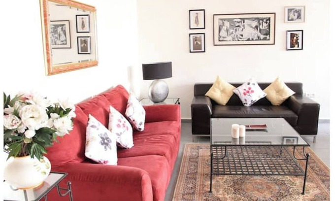 Cite El Houda Apartment | I-Spacious 96m² swimming pool terrace wifi parking