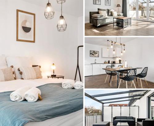 Ruesselsheim Apartment | I Zentral I Modern I Terrasse I