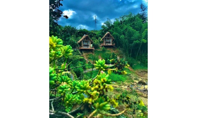 El Penol House | @ibukuhotel Cabin 1 Next to the Lake kayak, Jacuzzi