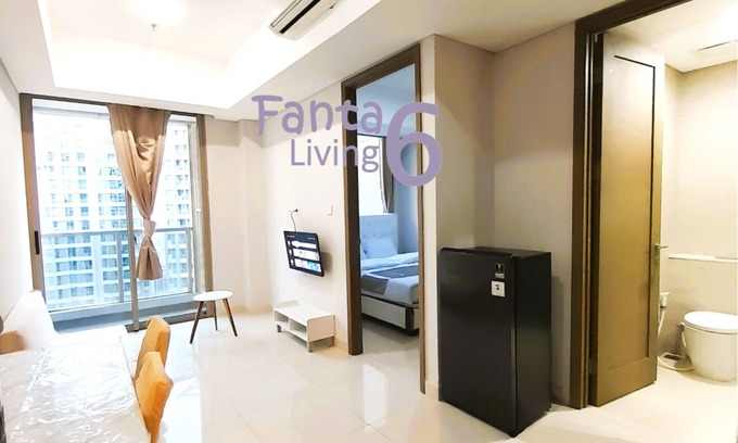 Jakarta Apartment | EXTRA WIDE 1BR Apartment Taman Anggrek Residences BEST @ Central City near Mall