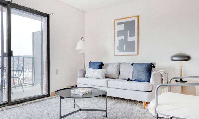 Allston Apartment | Ideal Allston 2BR w/ W/D, close to Boston University, by Blueground