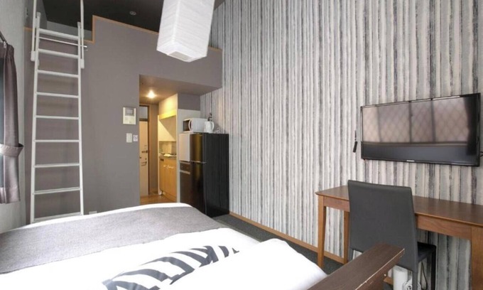 Sumiyoshi Apartment | Ideal for longterm stays Desk and fixed internet/Fukuoka Fukuoka