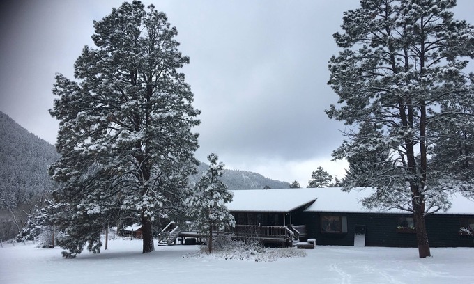 Pagosa Springs Cabin | Ideal location for Wolf Creek ski resort vacations for 10 with optional 6 added.