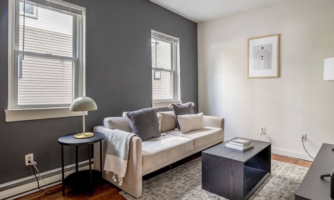 South Boston Apartment | Ideal South Boston 1BR w/ Building W/D, nr Seaport, by Blueground