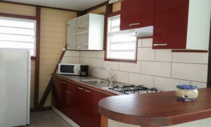Le Marin House | Ideal T2 bungalow very well equipped, with swimming pool under a starry sky.