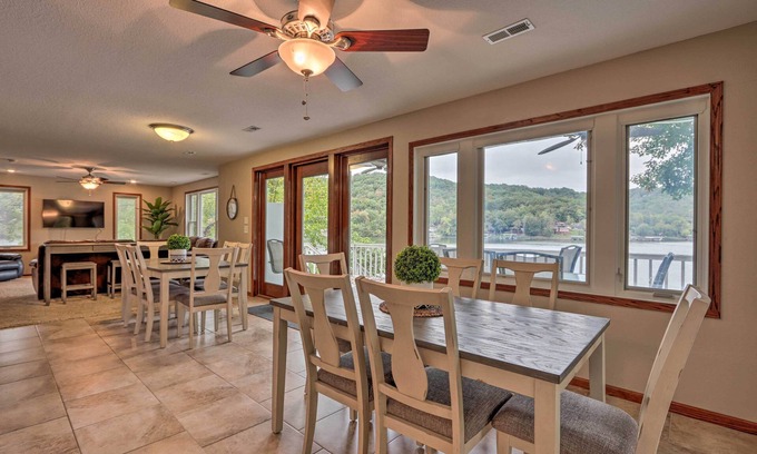 Camdenton House | Ideally Located Home w/Private Dock in Camdenton!