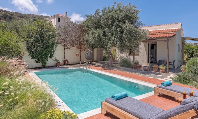 Spilia Cottage | Ideally located to explore W.Crete, Cottage with private, eco, heated Pool