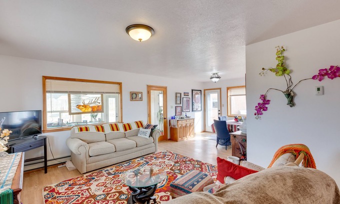 Taos House | Ideally Located Taos Vacation Rental w/Gas Grill