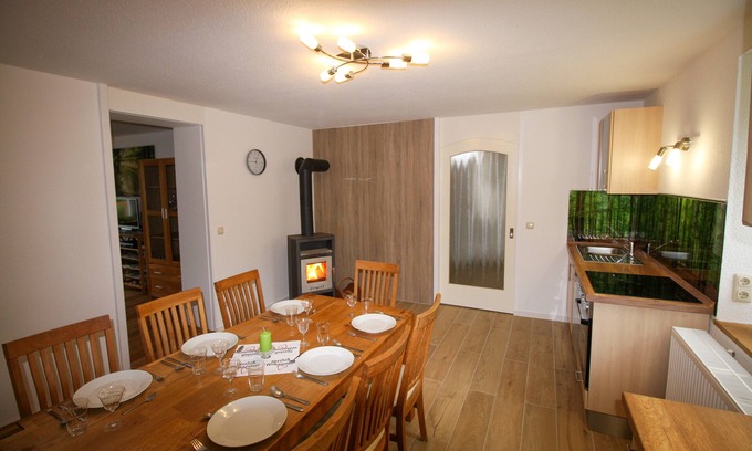 Altkunkendorf House | Idyllic apartment at the foot of the Buchenwald Grumsin World Heritage Site
