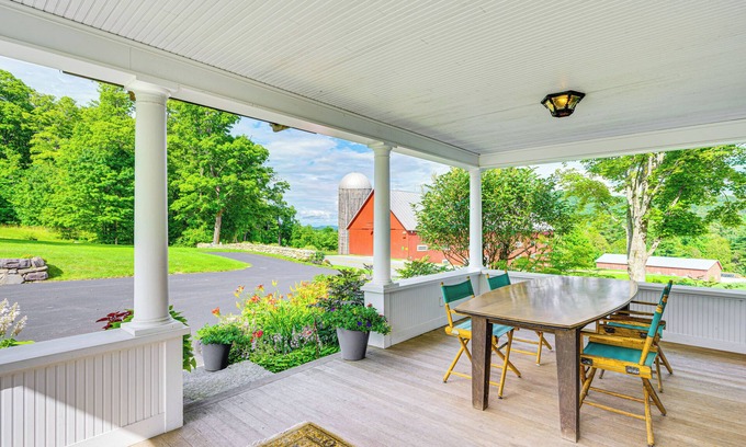 Lyndon Center House | Idyllic Vermont Farmhouse: Mtn Views on 200 Acres!