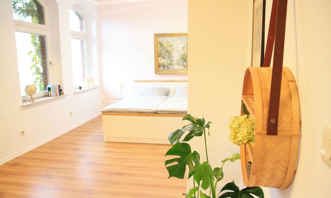 Xanten Apartment | Idyllische 4-Personen Wohnung mit Dachterrasse in der Villa Kolck