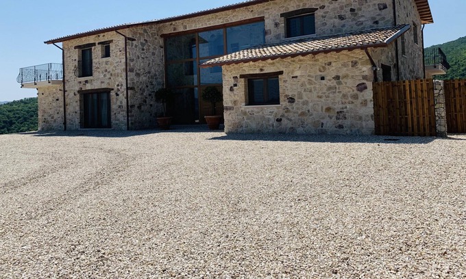 Gessopalena House | Il Casale Salcim - Luxury Villa with private swimming pool, views and terraces