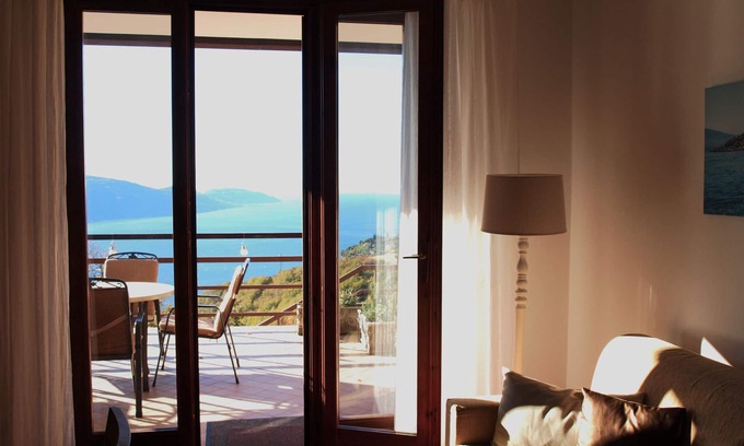 Aer Apartment | Il Patio - Theater Home, with big terrace and marvellous lake view