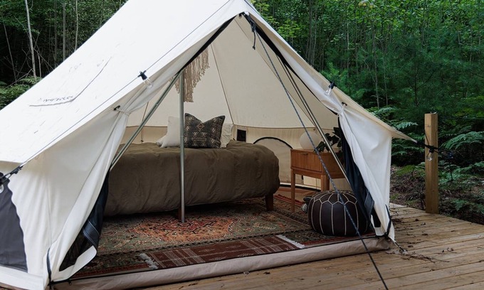 Luther RV Rental | Ilex Forest Retreat: Camp Azalea