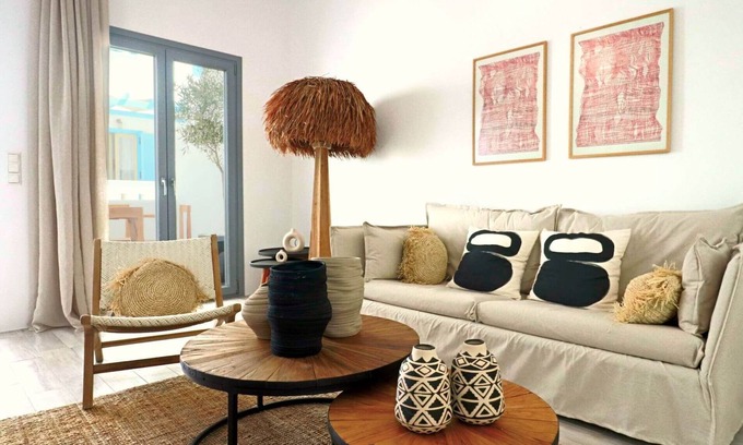 Agios Prokopios Apartment | Ilya | Two Bedroom Apartment | 90m from Beach